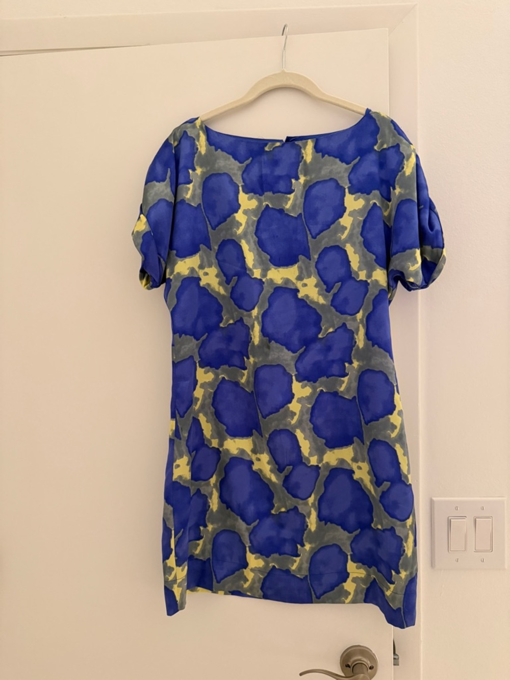 Blue Shift Dress